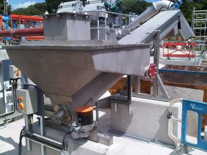 T&B SS Screw Classifier with Air Lift Feed & Motorised bottom bearing lubrication