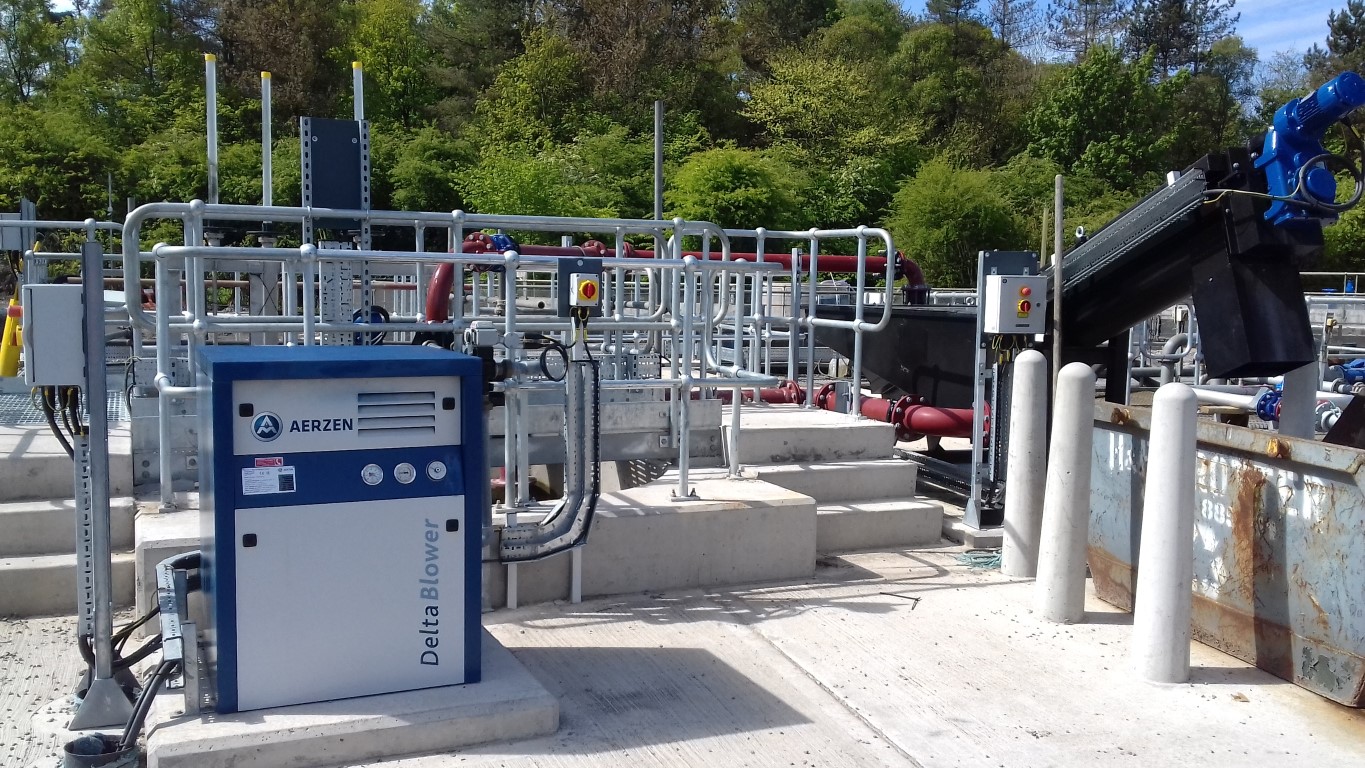 T&B -Vortex Grit Trap -Air Lift Pump with Screw Classifier - Cockermouth STW